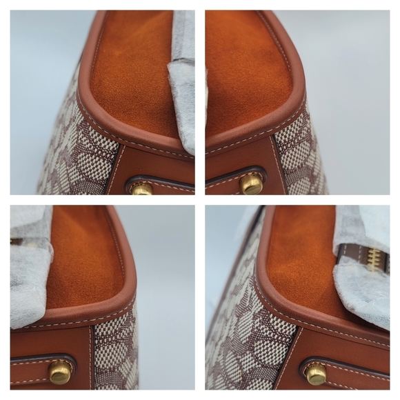 SOLD Coach Rogue 25 In Signature Textile Jacquard NEW - Picture 8 of 16